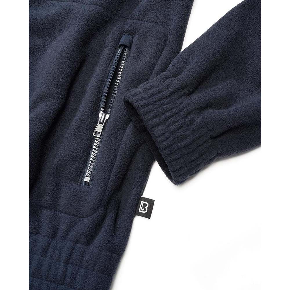 Brandit - Fleece Combat Jacket - Dark blue